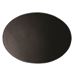 Placemats læder oval - Black 1 stk. 35x48cm <!--@Ecom:Product.DefaultVariantComboName-->